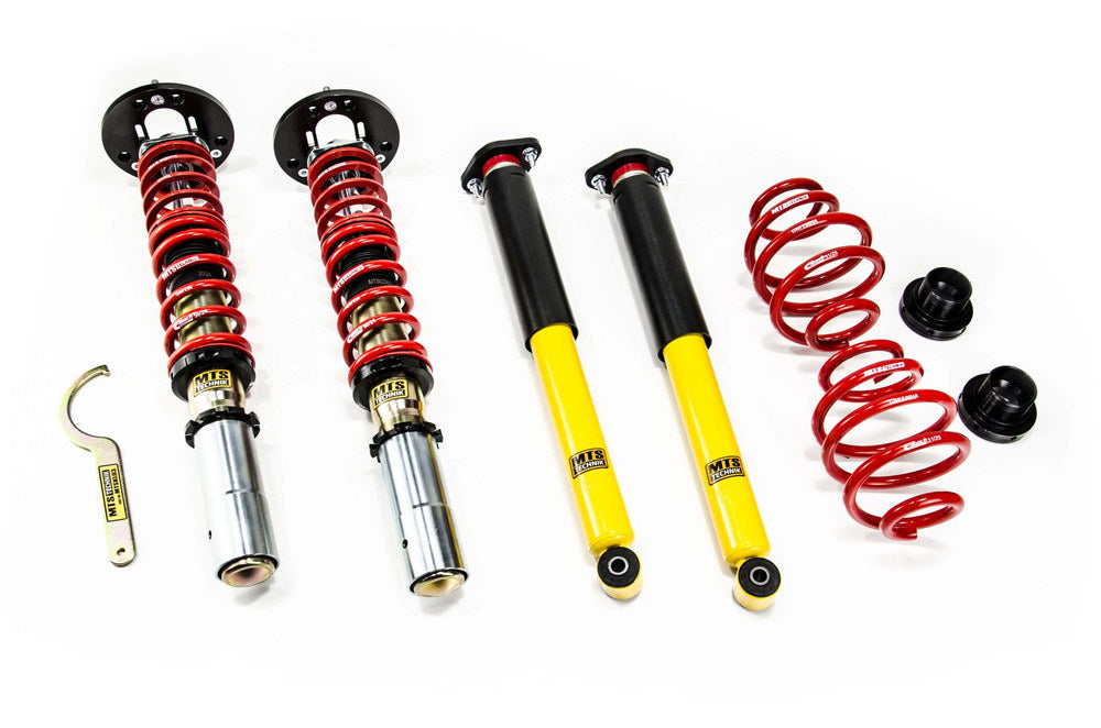 MTS Technik koiloveri Street Gold with front camber plates + rear top mounts - BMW 3 / 3 Touring / 3 Convertible (E30)
