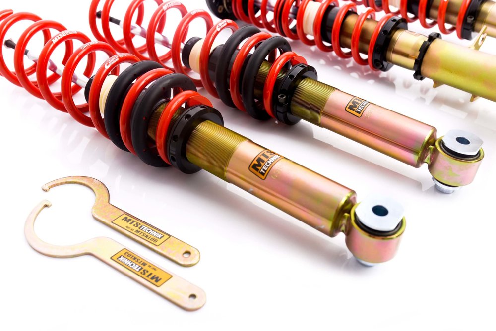 MTS Technik koiloveri Stance Gold ar priekšējiem camber plates - BMW 5 / 5 Touring (E34) (nepieciešamas oriģinālās statn