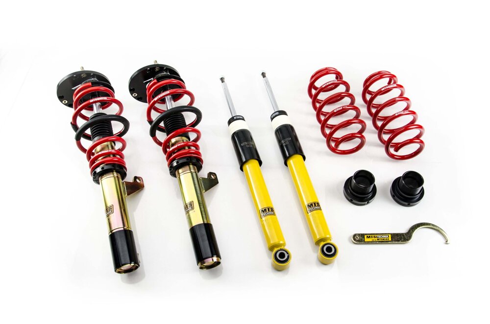 MTS Technik koiloveri Street Gold with front camber plates - Volkswagen EOS (1F7)
