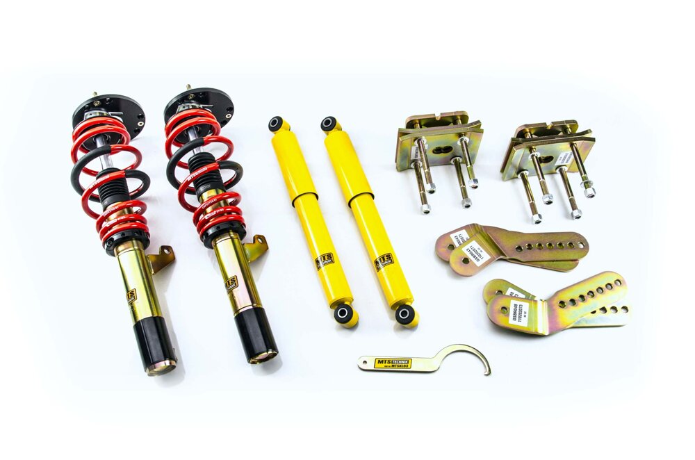 MTS Technik koiloveri Street Gold with front camber plates - Volkswagen CADDY IV MPV (SAB/SAJ)