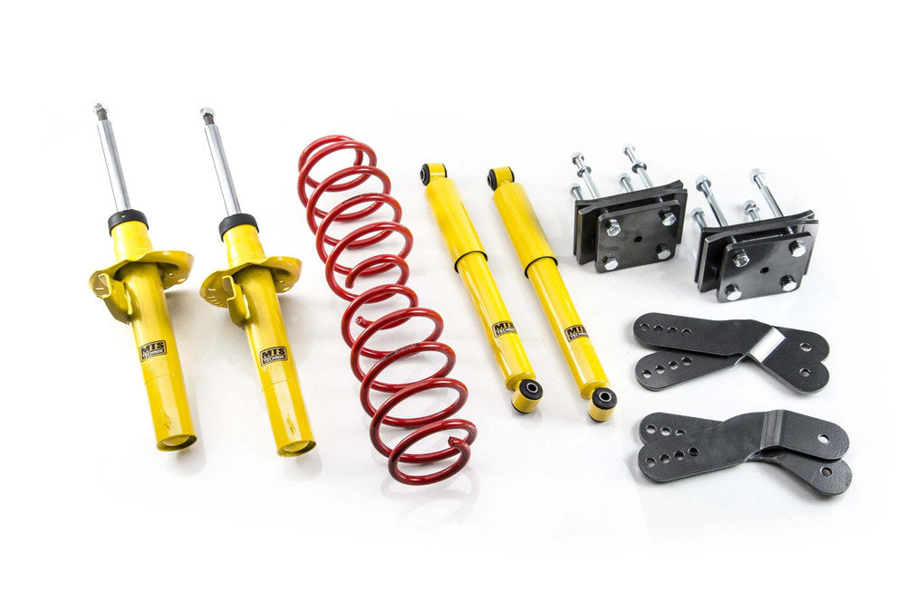 MTS Technik sporta balstiekārtas komplekts - Volkswagen CADDY III MPV / CADDY III Box Body/MPV (2K/2C) (1.6 TDI / 1.9 D