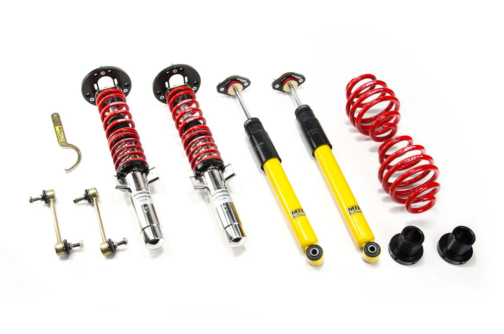 MTS Technik koiloveri Comfort Inox ar priekšējiem camber plates + aizmugurējiem augšējiem balstiem - BMW 3 / 3 Coupe / 3