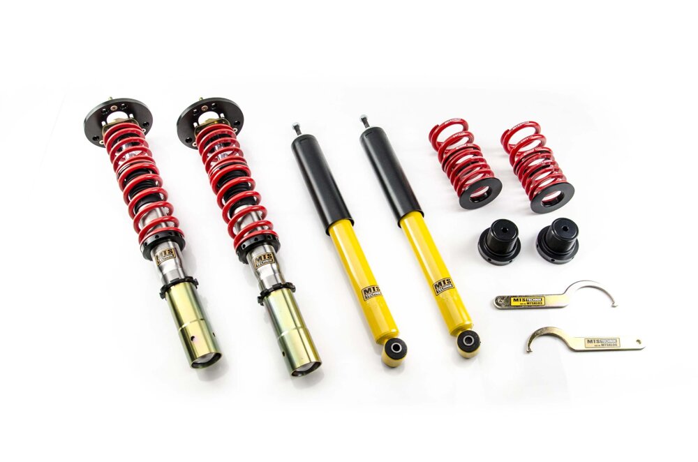 MTS Technik koiloveri Stance Inox with front camber plates - BMW 3 / 3 Touring / 3 Convertible (E30)