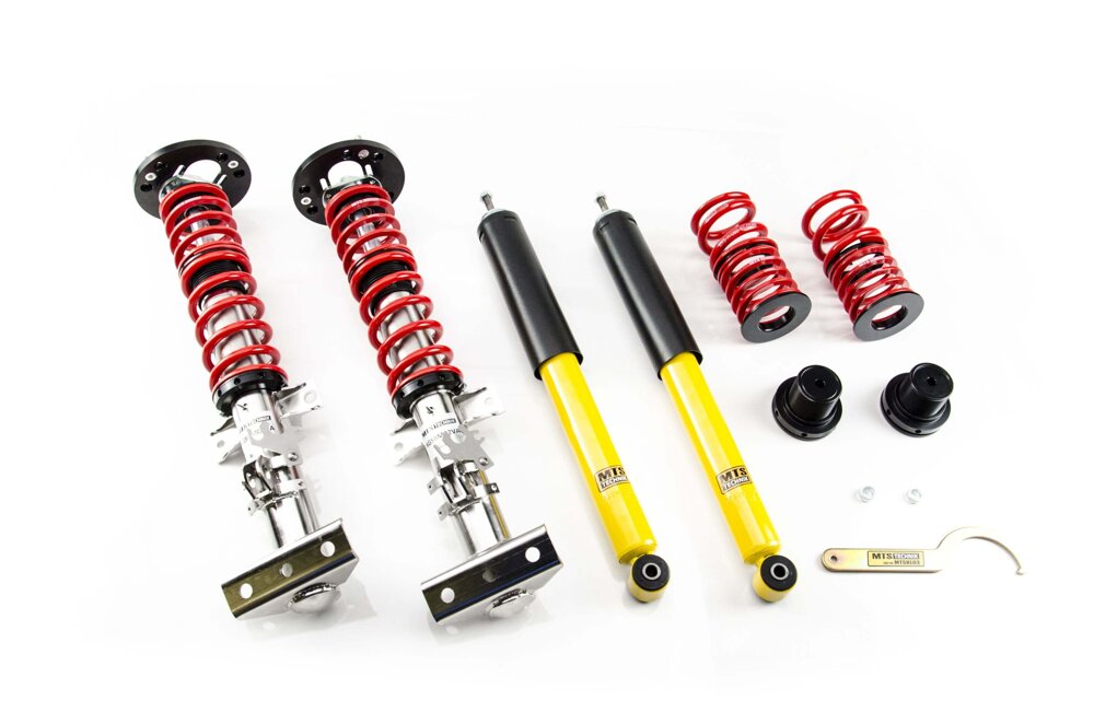 MTS Technik koiloveri Stance Inox ar priekšējiem camber plates - BMW 3 Compact (E36)