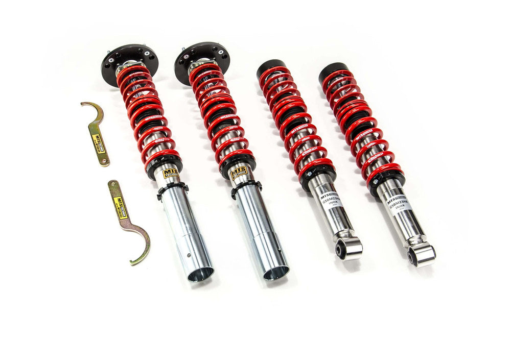 MTS Technik koiloveri Street Inox ar priekšējiem camber plates - BMW 6 (E24) (priekšējā amortizatora statne Ø52 mm)