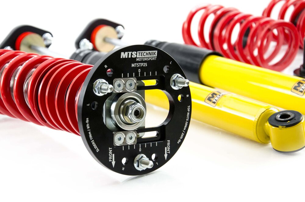 MTS Technik koiloveri Street Inox ar priekšējiem camber plates + aizmugurējiem augšējiem balstiem - BMW 3 / 3 Coupe / 3