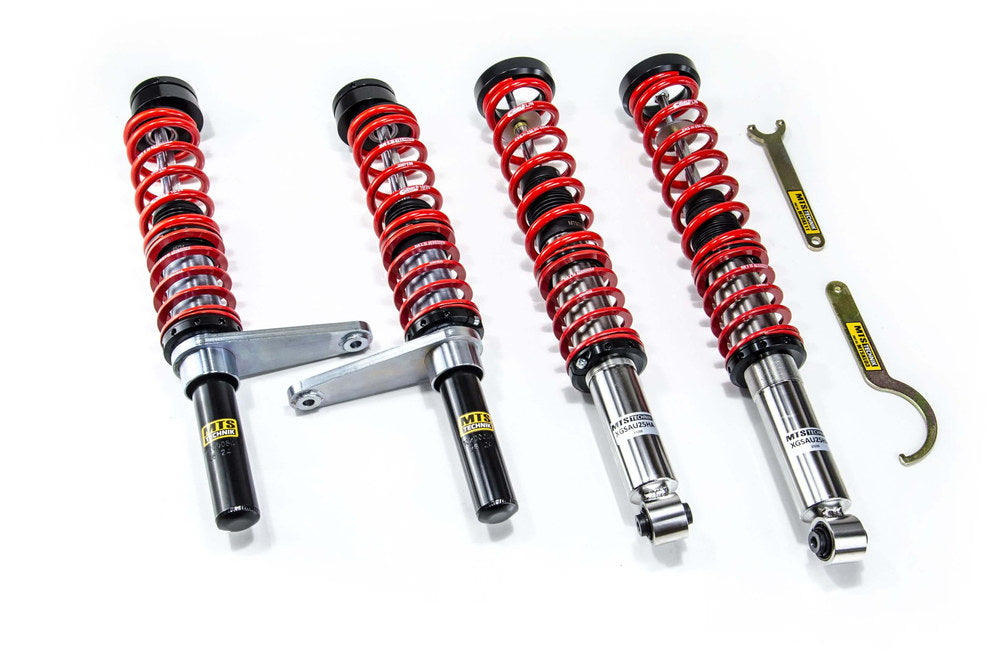 MTS Technik koiloveri Street Inox ar priekšējiem camber plates - Volkswagen SANTANA / PASSAT B2 Saloon (32B)