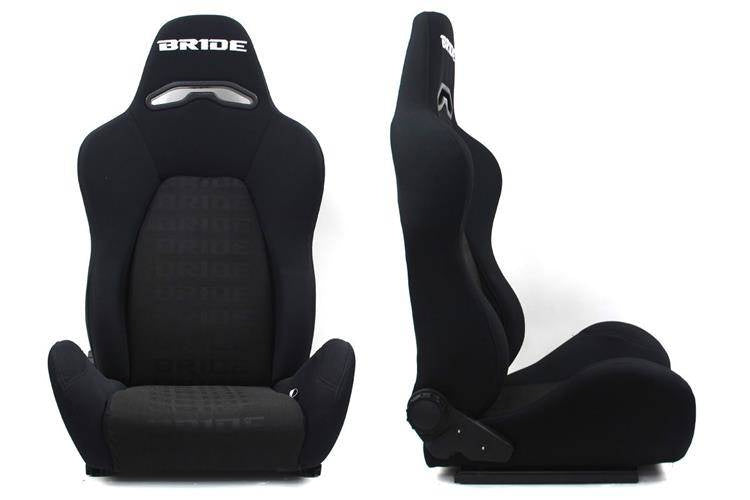 BRIDE replica - Adjustable seat DRAGO Bride Velvet Black