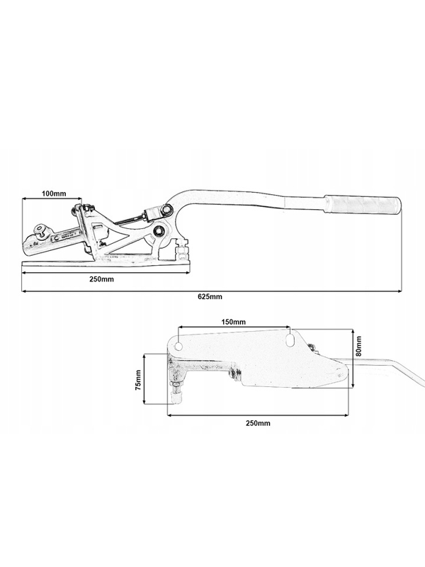 OdesaCNC - horizontal handbrake