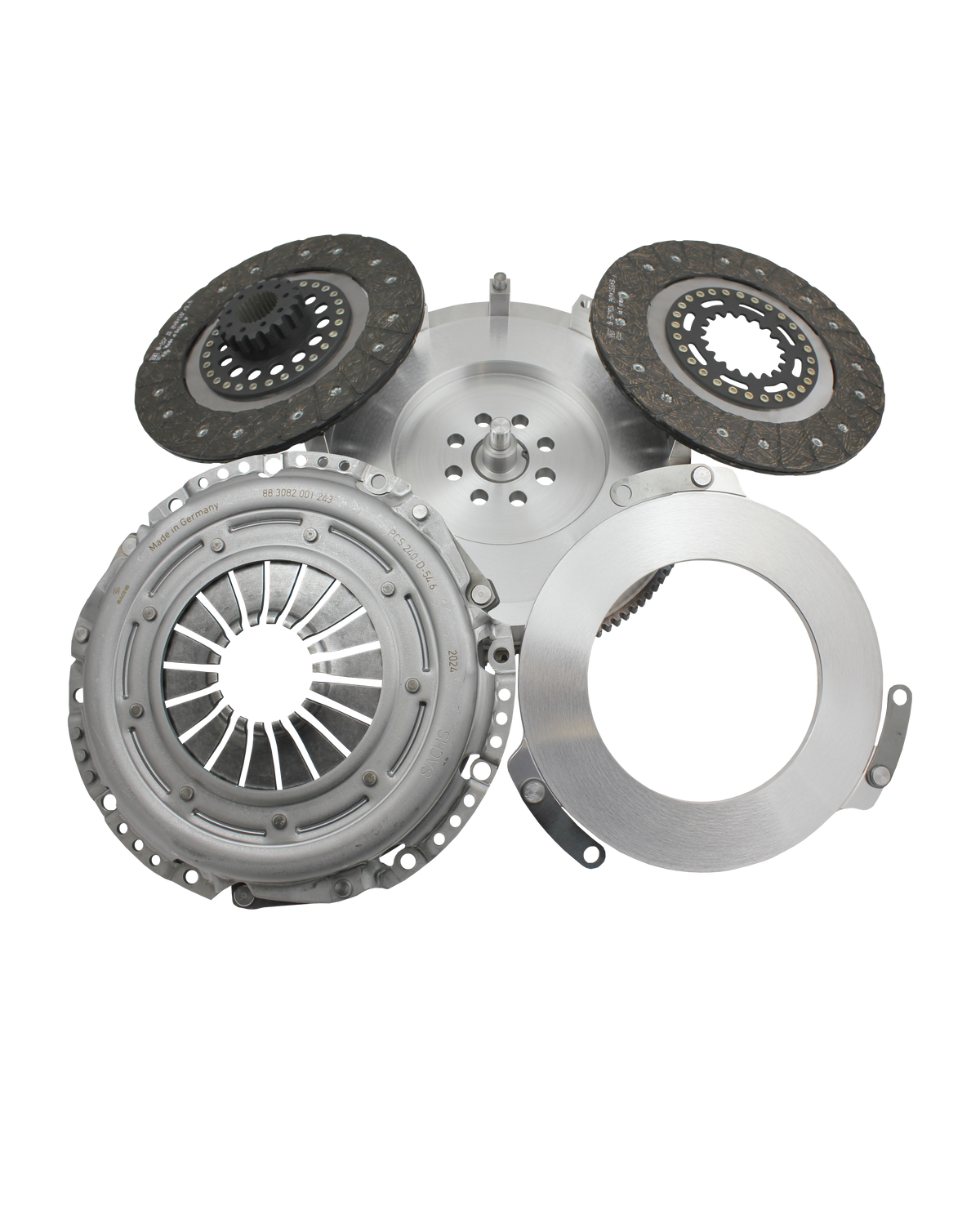 FTWL - CLUTCH SET BMW N54B30 Twin plate up to 1400 Nm 8 Bolts - Stage 3