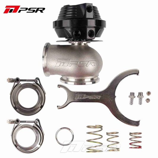 Pulsar PSR New Generation Wastegate 45mm V-Band External Wastegate Black