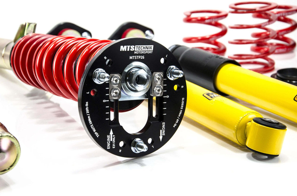 MTS Technik koiloveri Stance Gold with front camber plates + rear top mounts - BMW 3 / 3 Coupe / 3 Compact / 3 Touring /