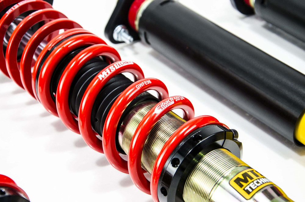 MTS Technik koiloveri Street Gold with front camber plates + rear top mounts - BMW 3 / 3 Touring / 3 Convertible (E30)