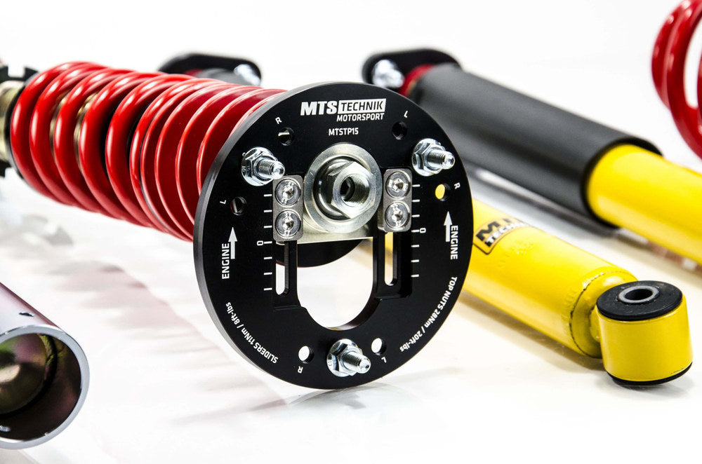 MTS Technik koiloveri Street Gold with front camber plates + rear top mounts - BMW 3 / 3 Touring / 3 Convertible (E30)