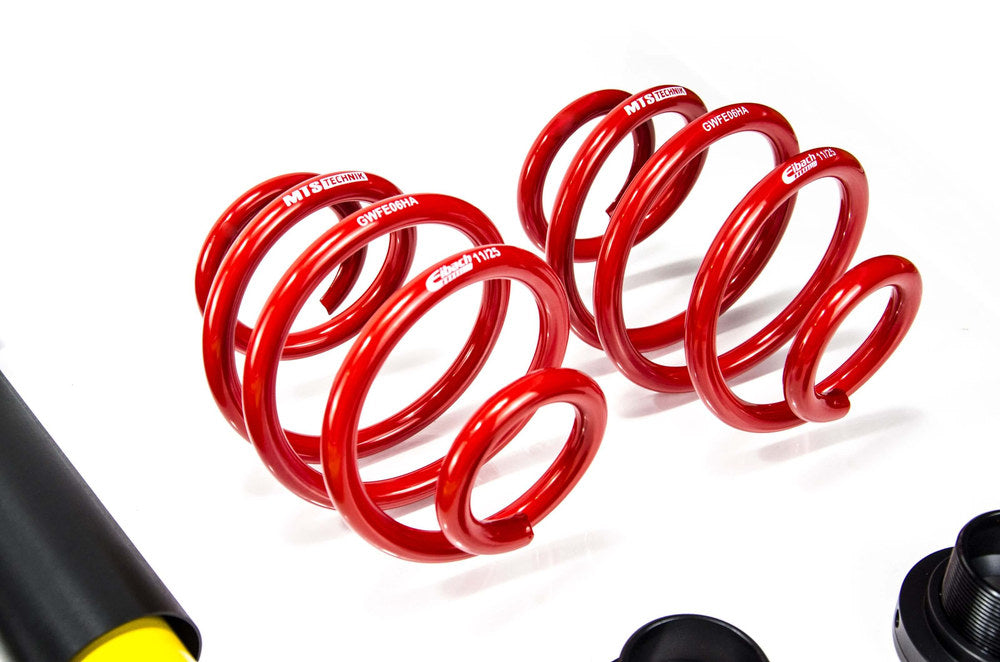 MTS Technik koiloveri Comfort Gold with front camber plates + rear top mounts - BMW 3 / 3 Touring / 3 Convertible (E30)