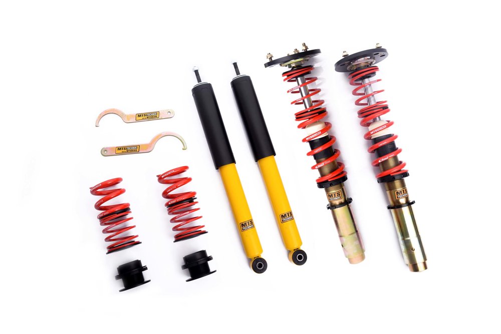 MTS Technik koiloveri Stance Gold with front camber plates - BMW 3 / 3 Touring / 3 Convertible (E30)