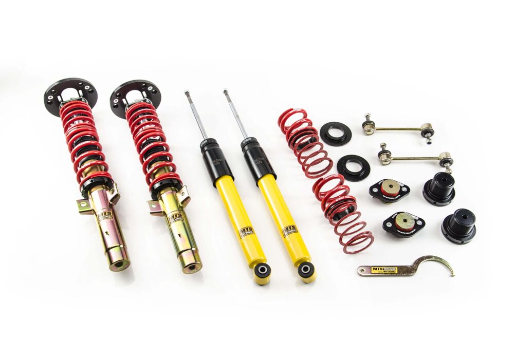 MTS Technik koiloveri Stance Gold ar priekšējiem camber plates + aizmugurējiem augšējiem balstiem - BMW Z4 Roadster (E85