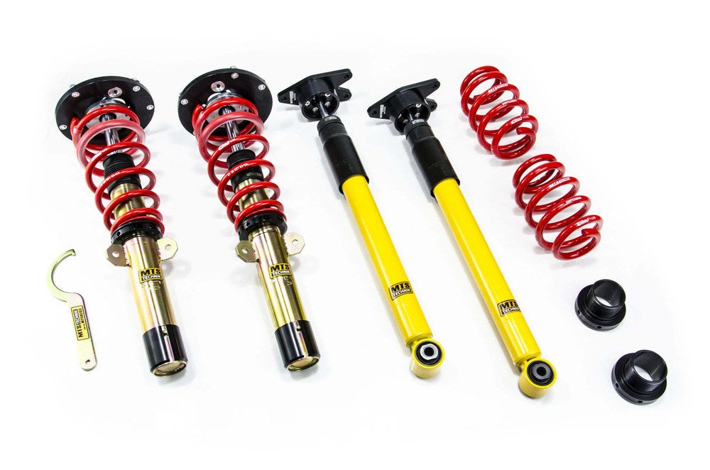 MTS Technik koiloveri Street Gold ar priekšējiem camber plates + aizmugurējiem augšējiem balstiem - BMW 2 Active Tourer 