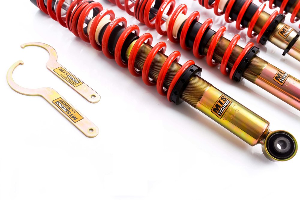 MTS Technik koiloveri Street Gold with front camber plates - BMW 6 (E24) (front strut Ø52 mm)