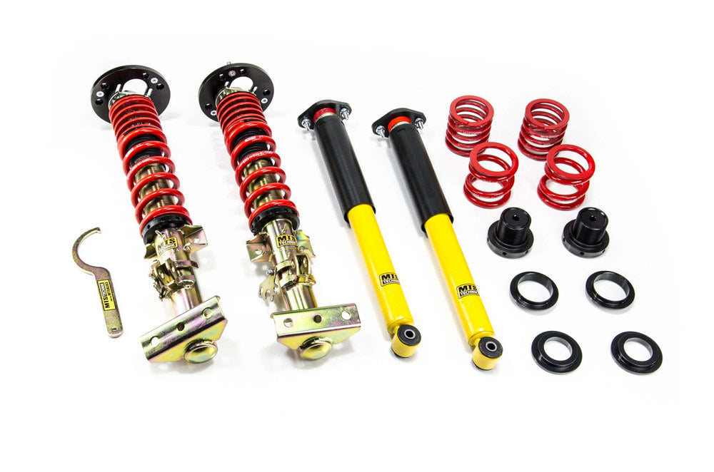 MTS Technik koiloveri Stance Gold with front camber plates + rear top mounts - BMW 3 Compact (E36)