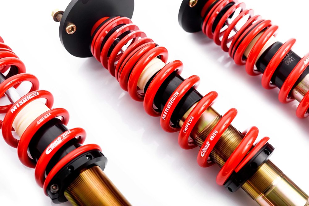 MTS Technik koiloveri Stance Gold ar priekšējiem camber plates - Mitsubishi ECLIPSE II (D3)