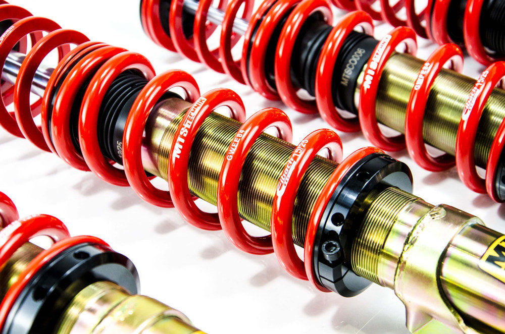MTS Technik koiloveri Stance Gold with front camber plates - Volkswagen GOLF II (19E/1G1) (AWD)
