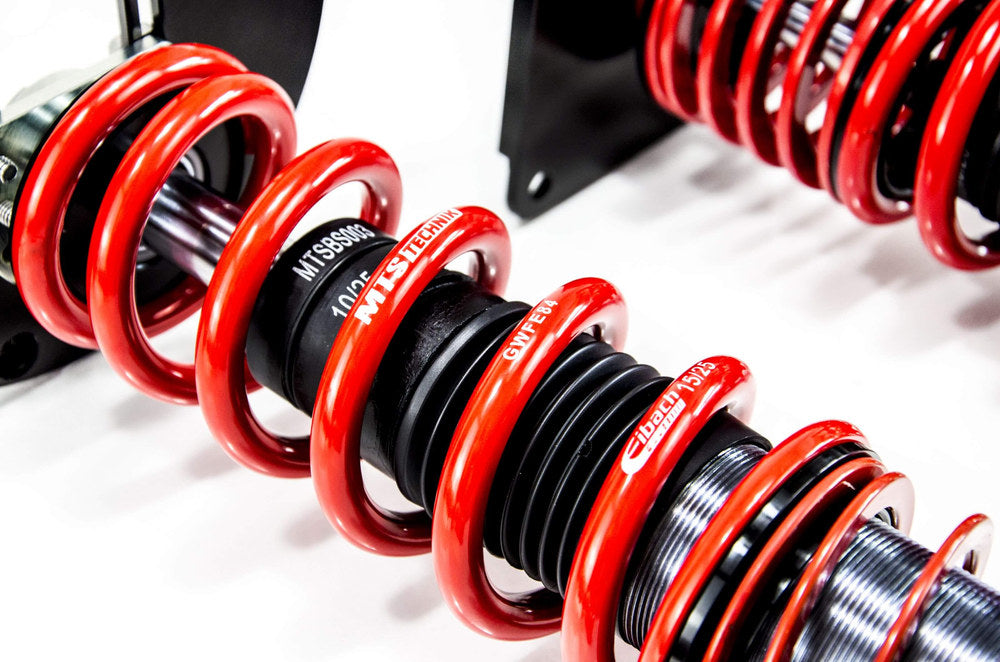 MTS Technik koiloveri Street Inox with front camber plates + rear top mounts - Audi 100 C3 Avant / 200 C3 Avant / 100 C3