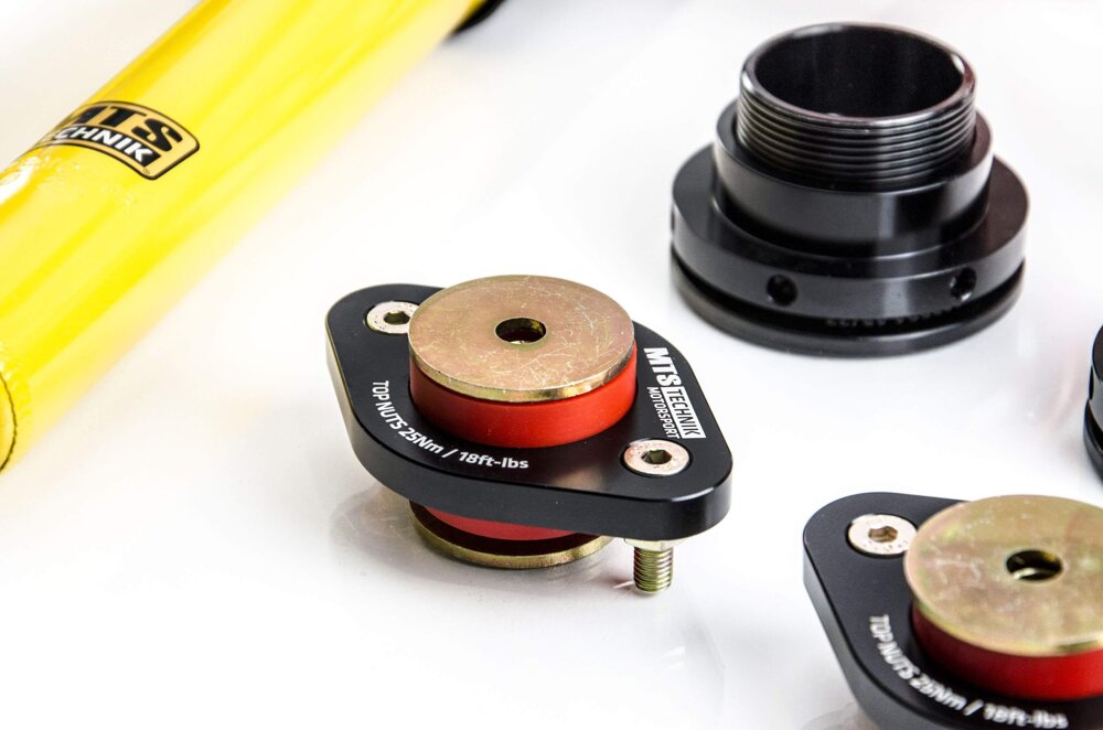 MTS Technik koiloveri Street Inox ar priekšējiem camber plates + aizmugurējiem augšējiem balstiem - BMW 3 / 3 Touring / 