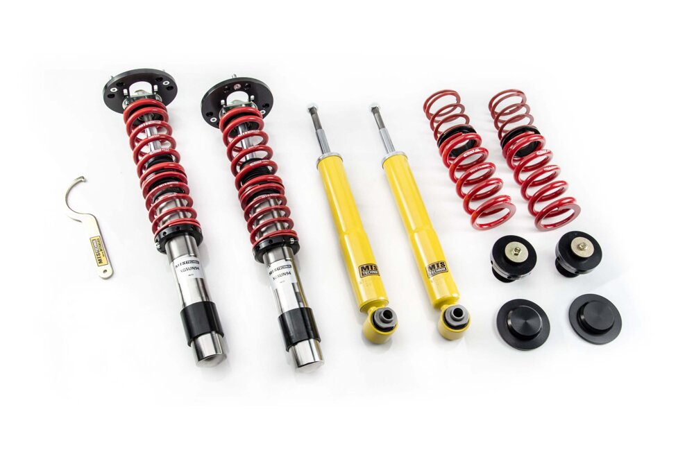 MTS Technik koiloveri Stance Inox with front camber plates - BMW 5 Touring (E39)