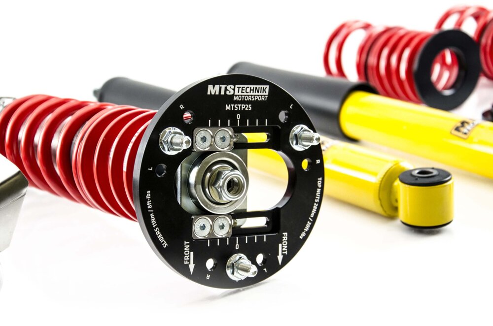 MTS Technik koiloveri Stance Inox ar priekšējiem camber plates - BMW 3 Compact (E36)