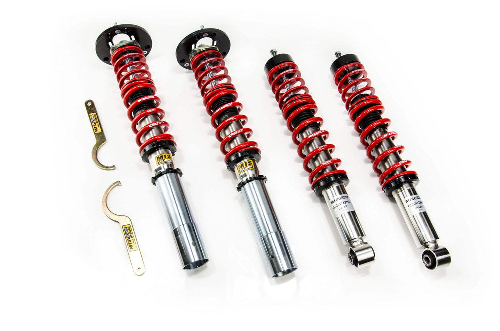 MTS Technik koiloveri Stance Inox with front camber plates - BMW 6 (E24) (front strut Ø52 mm)