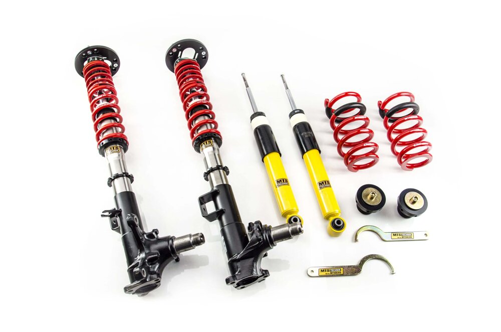 MTS Technik koiloveri Street Inox with front camber plates - BMW 8 (E31) (original struts required)