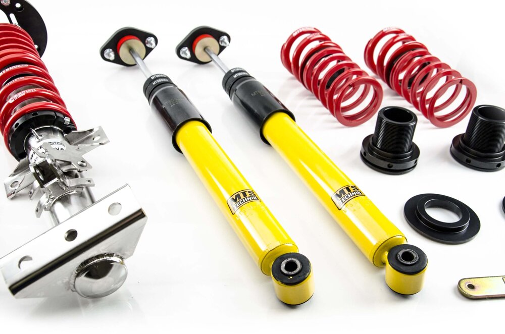 MTS Technik koiloveri Street Inox ar priekšējiem camber plates + aizmugurējiem augšējiem balstiem - BMW 3 / 3 Coupe / 3 