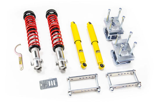 MTS Technik koiloveri Street Inox with front camber plates - Seat INCA (6K)