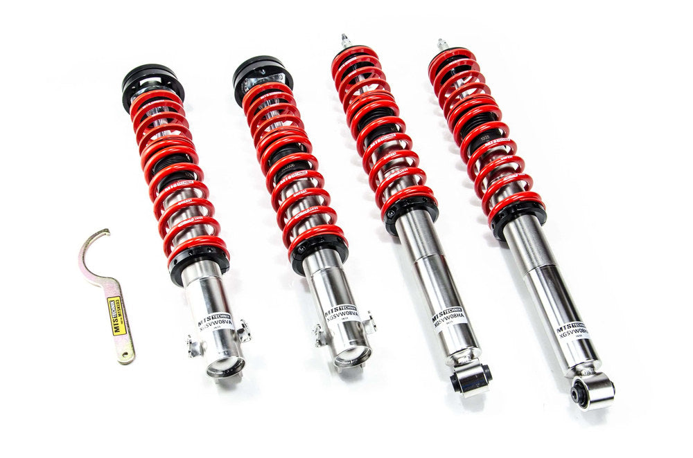 MTS Technik koiloveri Street Inox ar priekšējiem camber plates - Volkswagen JETTA II (19E/1G2) (FWD)