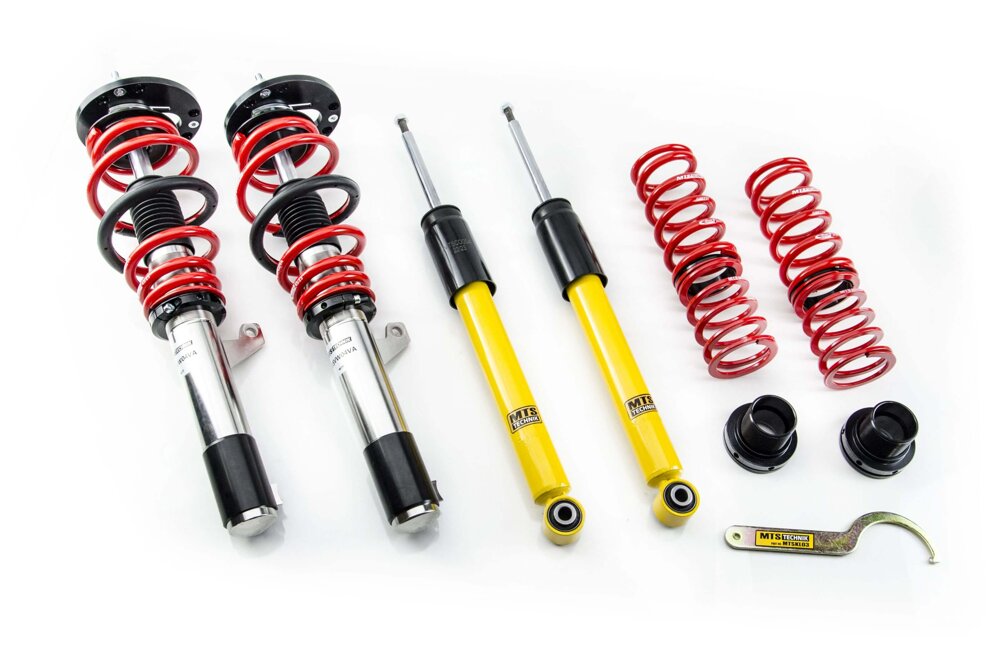MTS Technik koiloveri Stance Inox with front camber plates - Seat LEON (1P)
