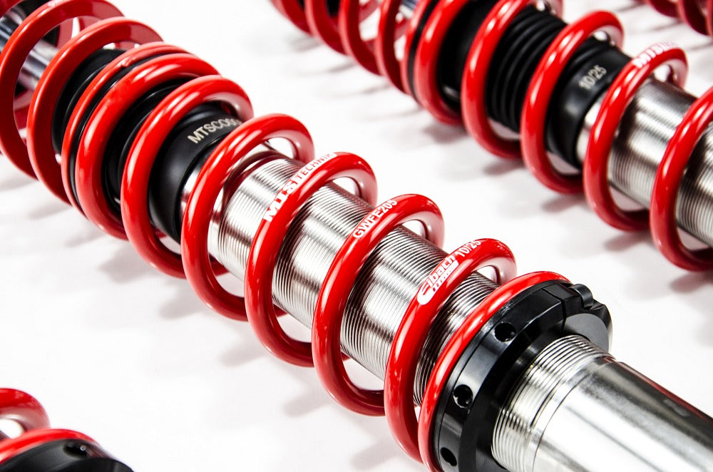 MTS Technik koiloveri Comfort Inox with front camber plates - Volkswagen JETTA II (19E/1G2) (AWD)