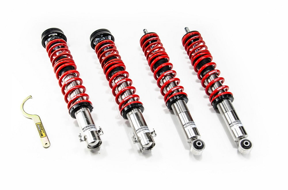 MTS Technik koiloveri Stance Inox ar priekšējiem camber plates - Volkswagen GOLF II (19E/1G1) (AWD)
