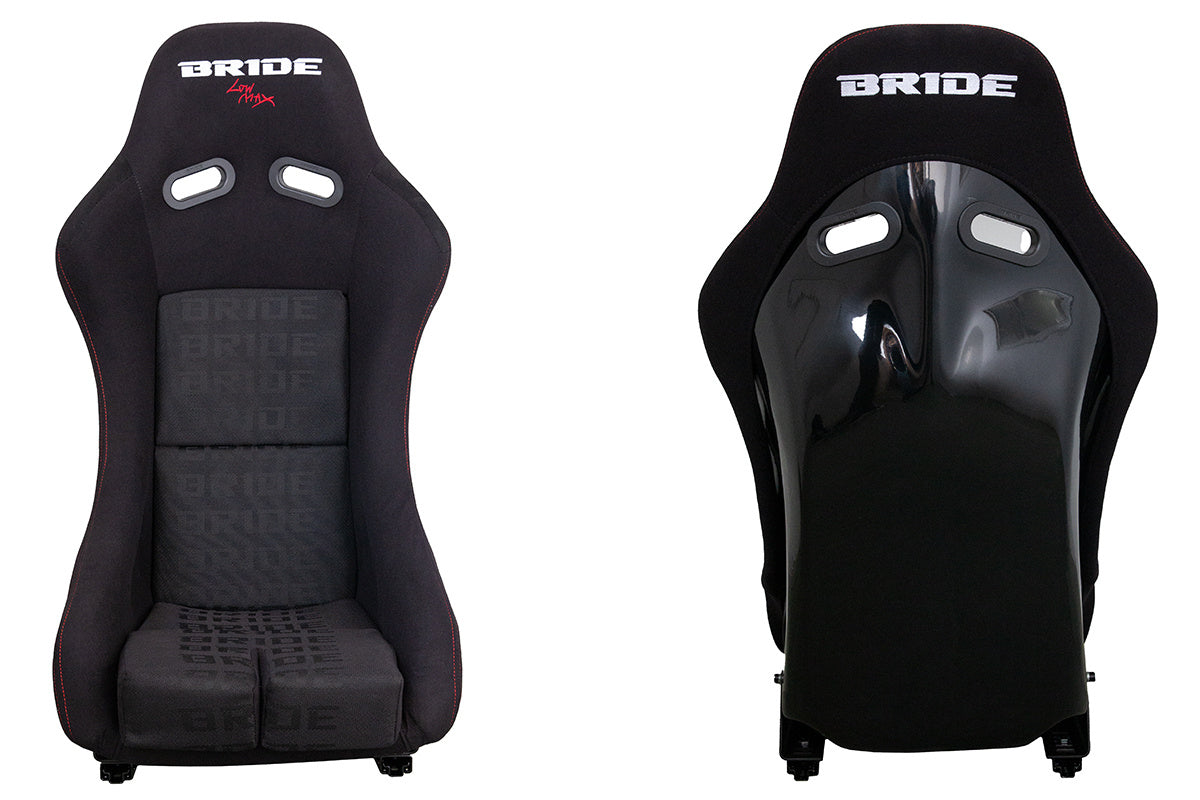 BRIDE Replica - GTR AUTOSPORTA SĒDEKLIS VELVETA MELNS S izmēra